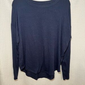 Classic Black Long Sleeve Top